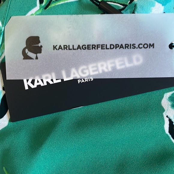 Karl Lagerfeld Floral Tunic S - Picture 8 of 10